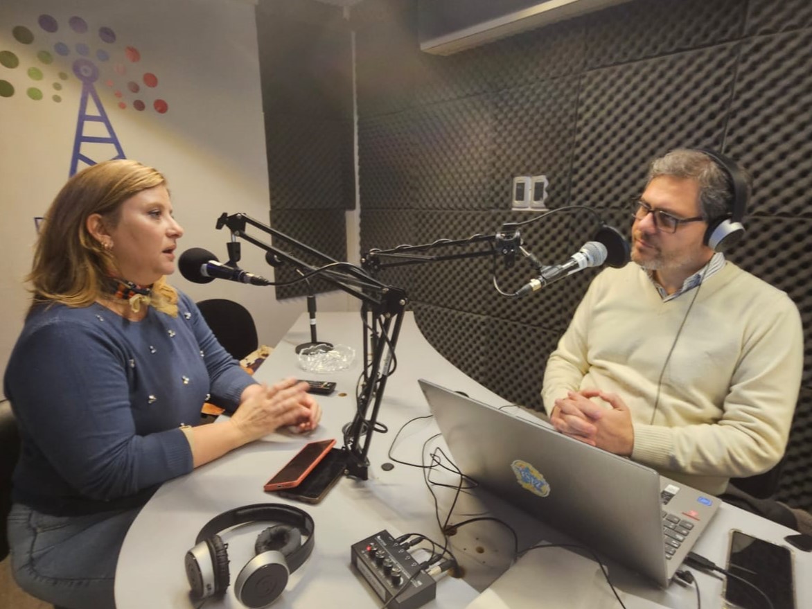 Ruth Pennachini, en Radio Diputados.